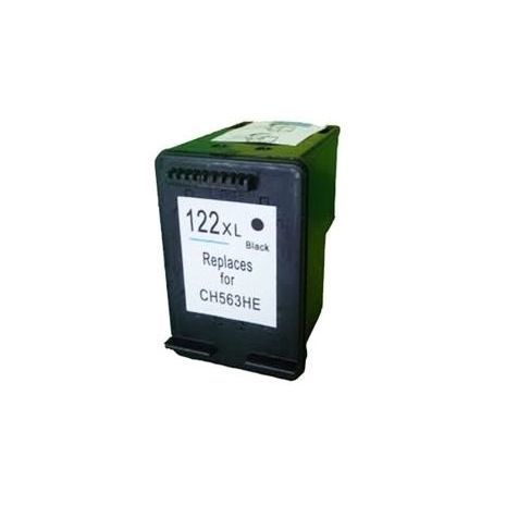 ראש דיו שחור  תאם חדש (לא ממוחזר) כמות דיו פי 4 ( HP 122XL Bk (CH563HE