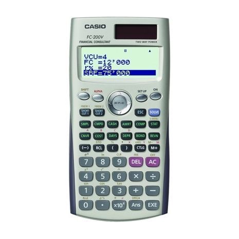 מחשבון פיננסי FC-200V CASIO