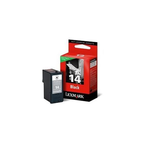 Original Lexmark Ink Cartridge 14 (18C2090A) (Black)