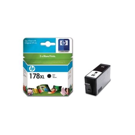 HP 178 Bk XL Оригинальный струйный картридж  фото чёрный CB322HE