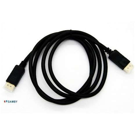 דיספלאי פורט כבל DP - דיספלאי פורט  DP באורך 3מ ( DP - DP )