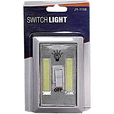 מנורת  לילה , תליה  , הפעלה כפתור , שתי פסי לד סוללולת . חזקה מאוד