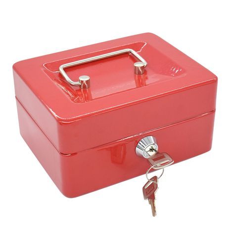 Переносной бокс (сейф) для денег 16X11X8 см номер 1 - 3