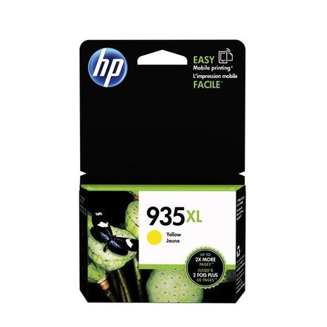 HP 935 Y XL ראש דיו צהוב מקורי קפול (C2P26AE BGX)