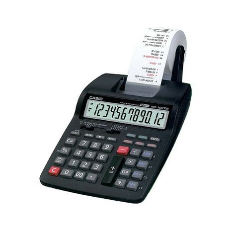 Printing Calculator CASIO HR-100-TM