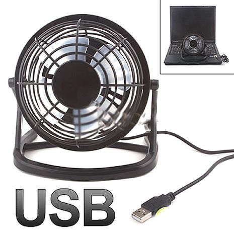 מאוורר שולחני Lileng-819, עיסוי ממתכת ,שקט ,חיבור USB