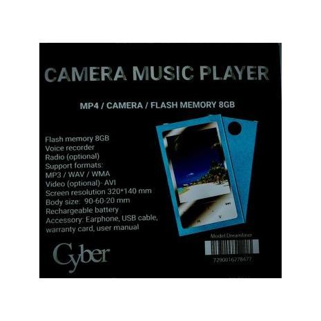DREAMLINER CYBER MP4 Multimedia Player 8Gb . Camera music Player . DREAMLINER CYBER