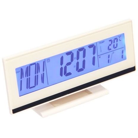 שעון מעורר דיגיטלי תאורה מופעלת על ידי מחיאות כפיים DS-3618