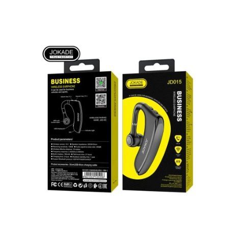 אוזניית Bluetooth עם מיקרופון  לפלאפונים וסמארטפונים JOKADE JD015
