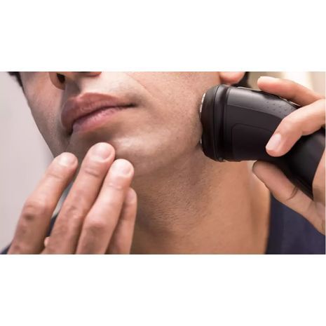 מכונת גילוח ,נטענת  ,עמיד במים  , כלל טרימר לעיצוב שיער וזקן PHILIPS S1223/41