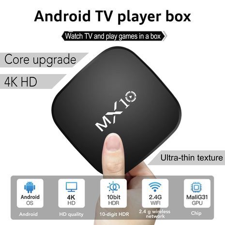 מיני מחשב -  סטרימר אנדרויד - MX10 Android TV Box