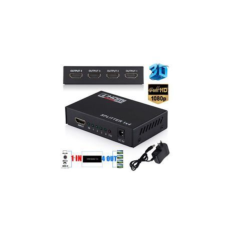 HDMI разветвитель на 2 выхода 3D 4K Full HD 1080 VER 1.4