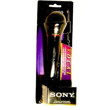 מיקרופון למחשב וקריוקי סוני F-V100. רב-כיווני, דינמי, קולי - 3