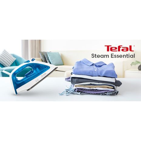קרמי מגהץ אדים טורבו  1200W Tefal Steam Essential  10 FV1026