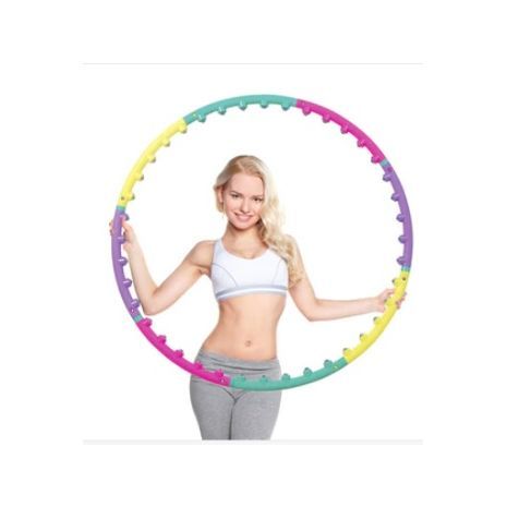 הולה הופ עיסוי משוקלל הרזיה חישוק עם מוסיף מגנטי   מקצועי