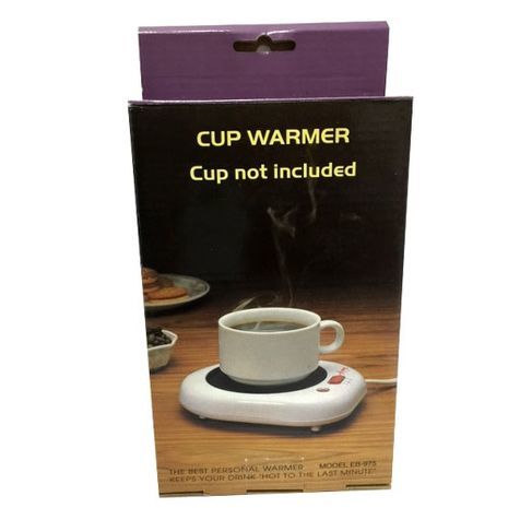 מחמם קפה ותה בכוס לבית ולמשרד. עובד מ USB וגם באמצעות רשת חשמל