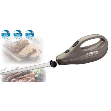 סכין חשמלית עם שני להבים להחלפה (!) BENATON BT-1211