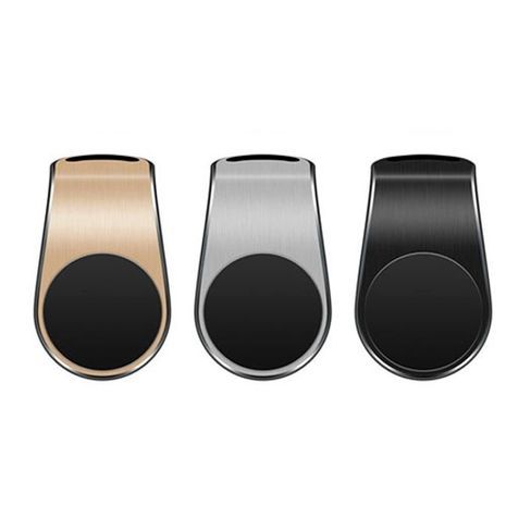 מחזיק טלפון נייד מגנטי לרכב עם התקנה על גריל המאוורר - 6