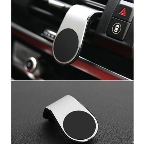 מחזיק טלפון נייד מגנטי לרכב עם התקנה על גריל המאוורר - 5