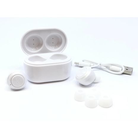 A6 TWS  אוזניות סטריאו Bluetooth,  מיקרופון,  נטענות ,  בלוטוט אלחוטיות, עותק באיכות גבוהה של AirPods  עבור סמרטפונים  איפון 7,8,9,10 וכל סוג אנדרויד