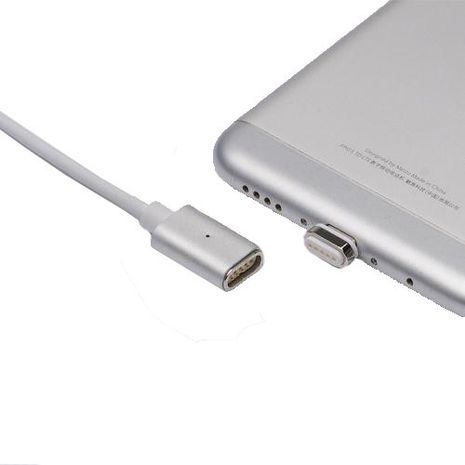 Magnetic cable TYPE-C - USB for transferring information and charging smartphones 1m