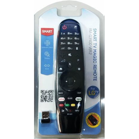 שלט רחוק LG. שלט אוניברסלי. כולל סמארט TV ועכבר אוויר מובנה עם גירוסקופ. LCD/LED/פלאזמה/HDTV/3DTV - 2