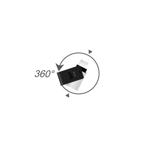 כרטיס פלאש USB2 Silicon Power Mobile X21 32GB עבור אנדרואיד - 2