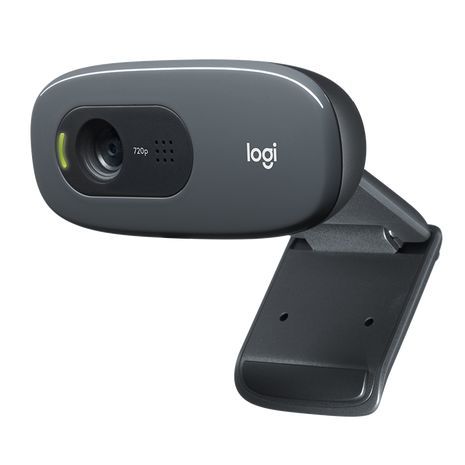 PC Web Camera and microphon Logitech C270 HD+clips USB2