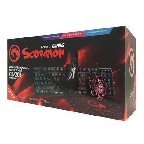 סט משחק מקצועי ב -1 ב 1 מבית MARVO Scorpion CM-375