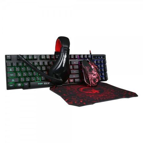 סט משחק מקצועי ב -1 ב 1 מבית MARVO Scorpion CM-375игровой набор 4-в-1 от MARVO Scorpion CM-202