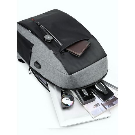 תיק גב מעוצב נגד גניבות עם חלוקת תאים מעולה