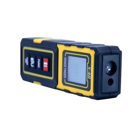 מודד מרחק לייזר מיני רולטקה לייזר עד 40 מטר מרחק OUTSET
