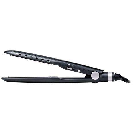 מחליק ומסלסל שיער מגהץ שיער, קרמי. BaByliss ST227