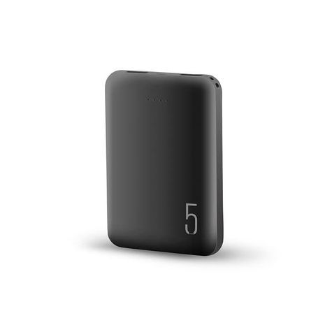 Mobile power bank 5000 mAh WESDAR S63 . Color white or black ...