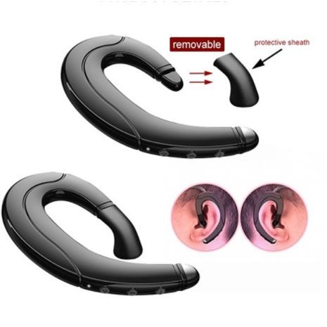 אוזניה Bluetooth הולכה עצם אוזניות ,  מיקרופון,  נטענות ,  בלוטוט אלחוטיות,  עבור סמרטפונים  איפון 7,8,9,10 וכל סוג אנדרויד