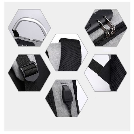 Стильный рюкзак с множеством отделений отделений