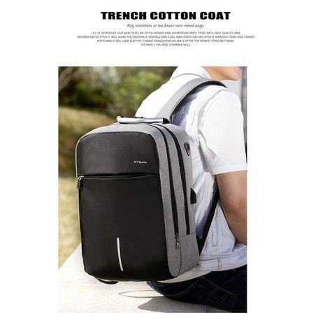 Стильный рюкзак с множеством отделений отделений