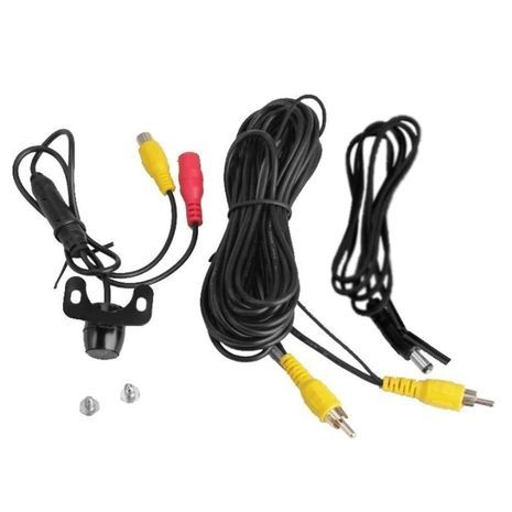 מצלמה אחורית לרכב אוניברסלית לחניה. פארטרוניק. איכות Hd. צבעונית. נראות לילה. כונן הפוך. זווית רחבה. אטום למים.