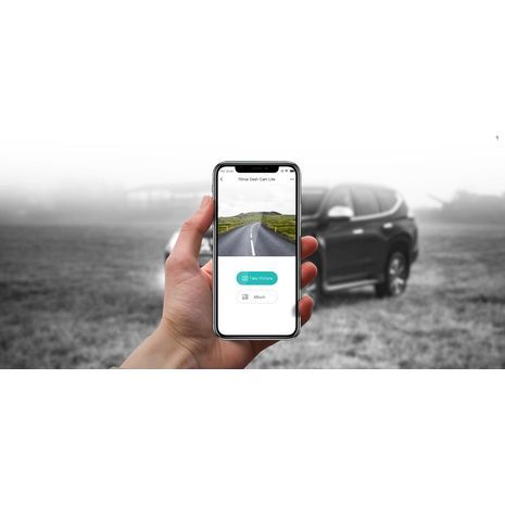 מצלמת דרך - מצלמה לרכב מצלמה  Xiaomi 70mai Dash Cam Lite שליטה קולית, ראיית לילה DVR