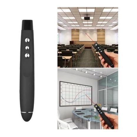 מצביע לייזר מצגת למחשב עם מצגת שלט רחוק USB