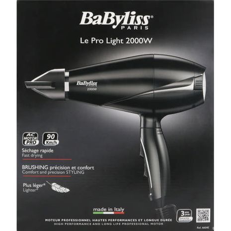 מייבש שיער מקצועי BaByliss Paris Le Pro Light 2000W