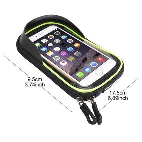 תיק כידון אופניים ומחזיק טלפון לטלפון נייד (סמארטפון) עד 6.8 אינץ 19.8 ס"מ B-soul