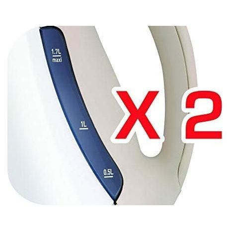 קומקום חשמלי נירוסטה 1.5 ליטר  טפאל KO150127 Delfini Tefal