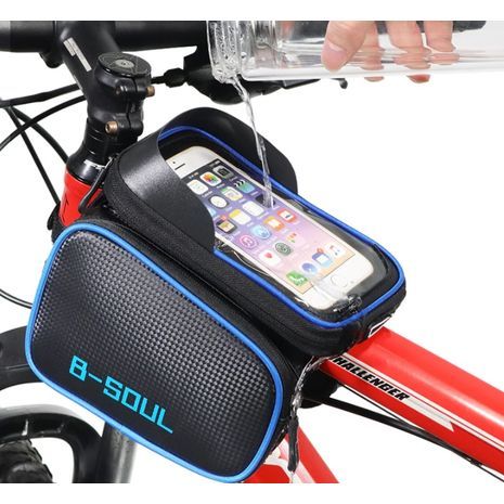 תיק כידון אופניים ומחזיק טלפון לטלפון נייד (סמארטפון) עד 6.8 אינץ 19.8 ס"מ B-soul