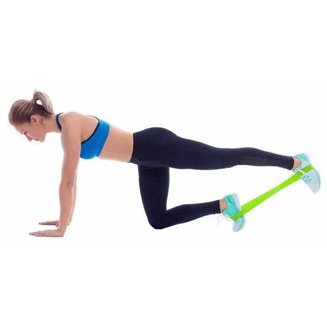 רצועות אלסטיות לטקס לכושר, יוגה, פילאטיס, קרוספיט, אימוני כוח ועיצוב גוף. לגברים ונשים   GYMFITNESS