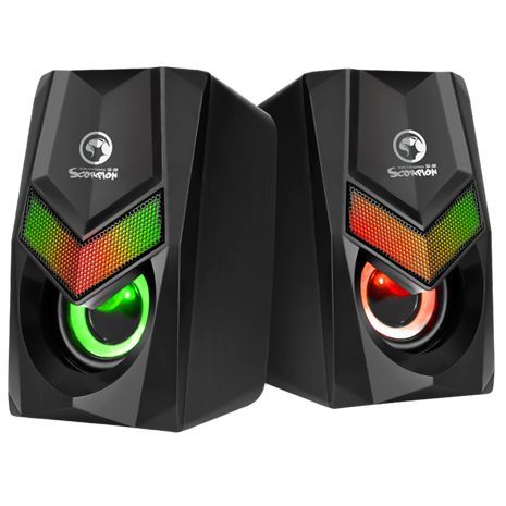 רמקולים למשחקי מחשב לגיימרים MARVO SG-118 Scorpion RGB USB2