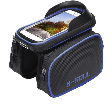 תיק כידון אופניים ומחזיק טלפון לטלפון נייד (סמארטפון) עד 6.8 אינץ 19.8 ס"מ B-soul