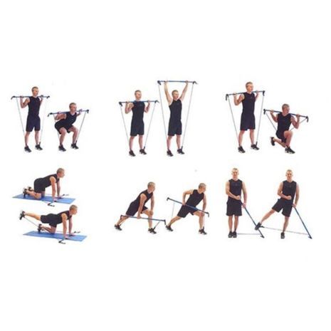 סטודיו לפילאטיס נייד. מקל אלסטי לפילאטיס, יוגה, חדר כושר, ספורט אלסטי, ספורט סטודיו לפילאטיס נייד ספּוֹרט sport