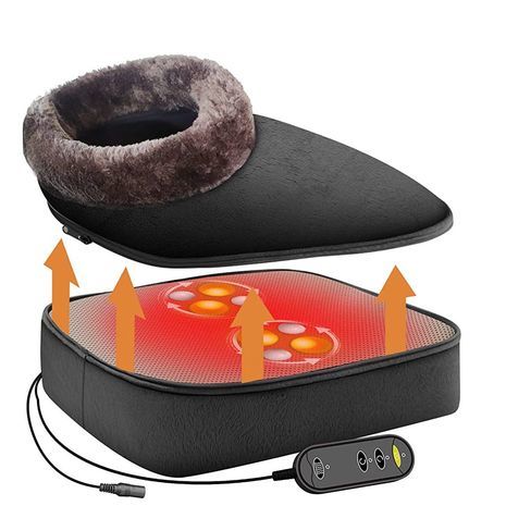 מכשיר מאסג' שיאצו לעיסוי ומחומם רגליים וגב  Ny-6633 RELAXPRO