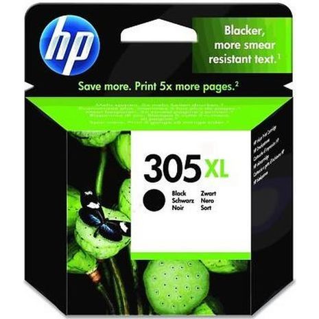 HP 305 BK XL Genuie Black Cartridge YM62AE ABE